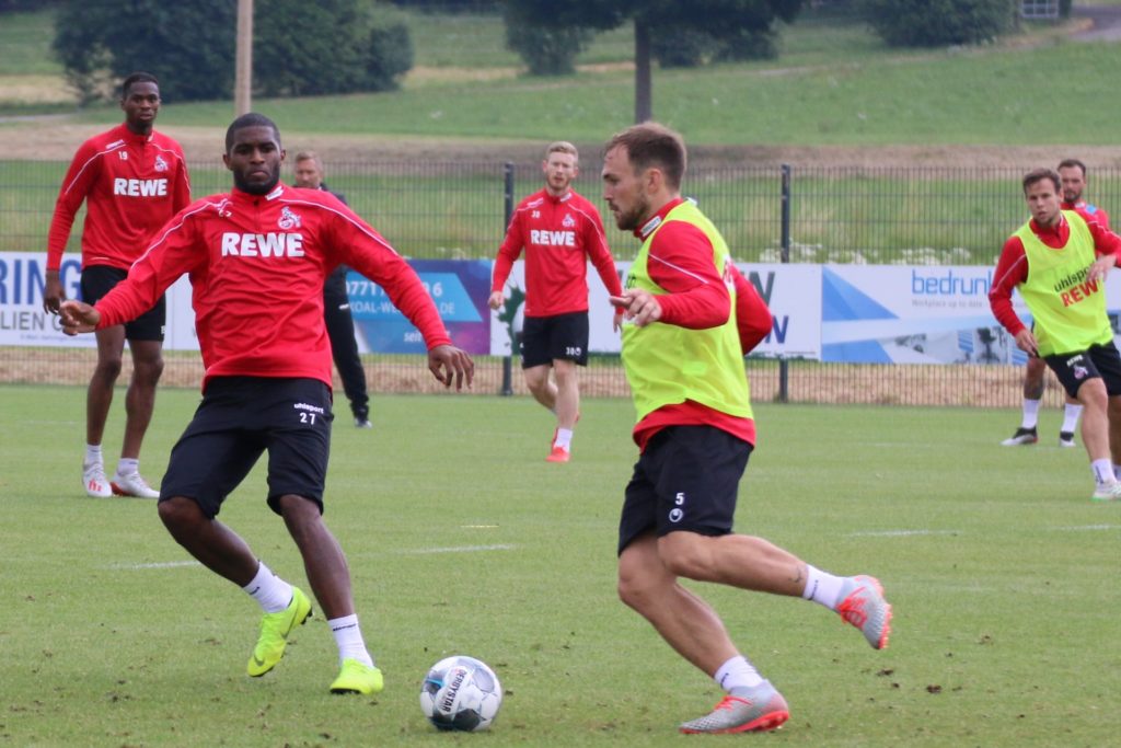 Trainingslager 1. FC Köln Spielszene