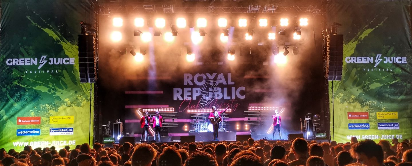 Royal Republic Live at Green Juice Festival