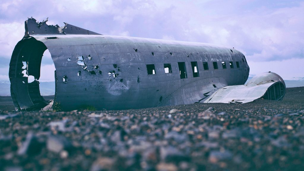 Wrack Flugzeug Trailerpark News Slider (Foto: Sven Tillack / Unsplash)