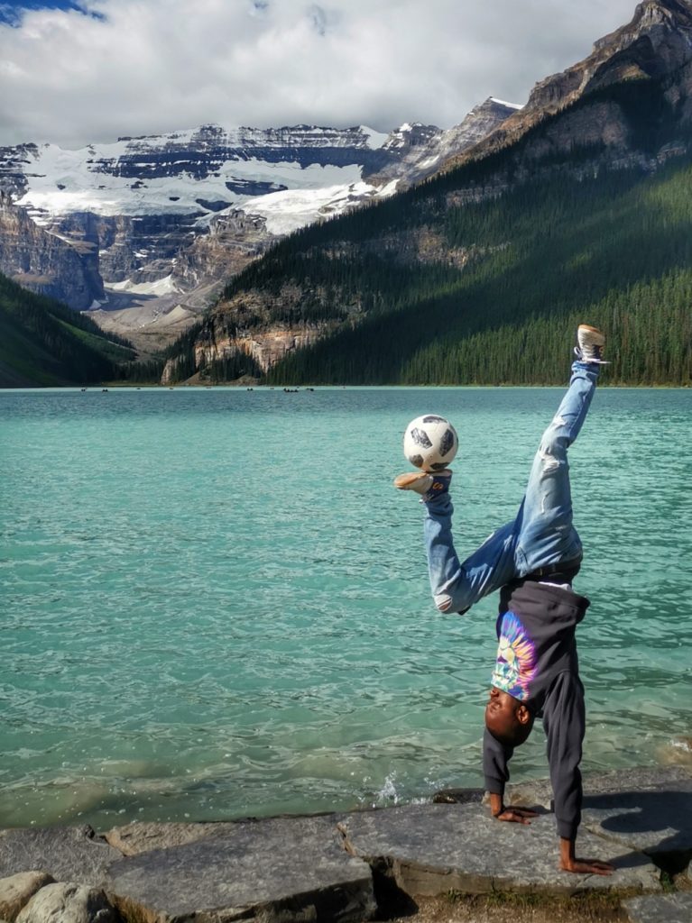 Freestyle Artist at Lake Louise (Benanza.Pix)