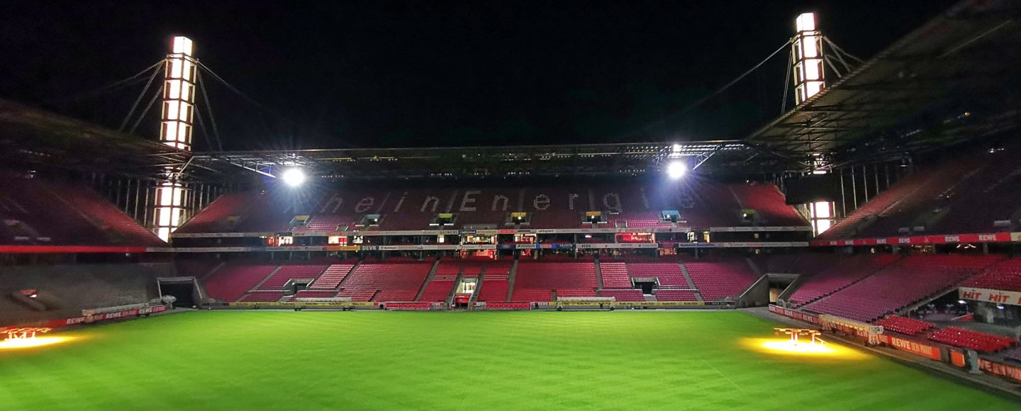 Coronavirus Rheinenergie-Stadion Köln Geisterspiel Bundesliga Benanza.Pix