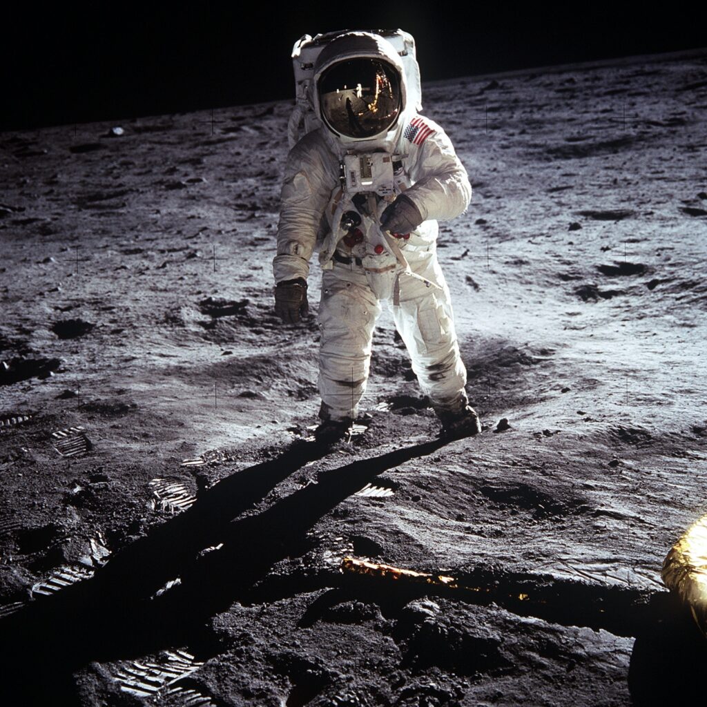 Mond Astronaut Buzz Aldrin NASA