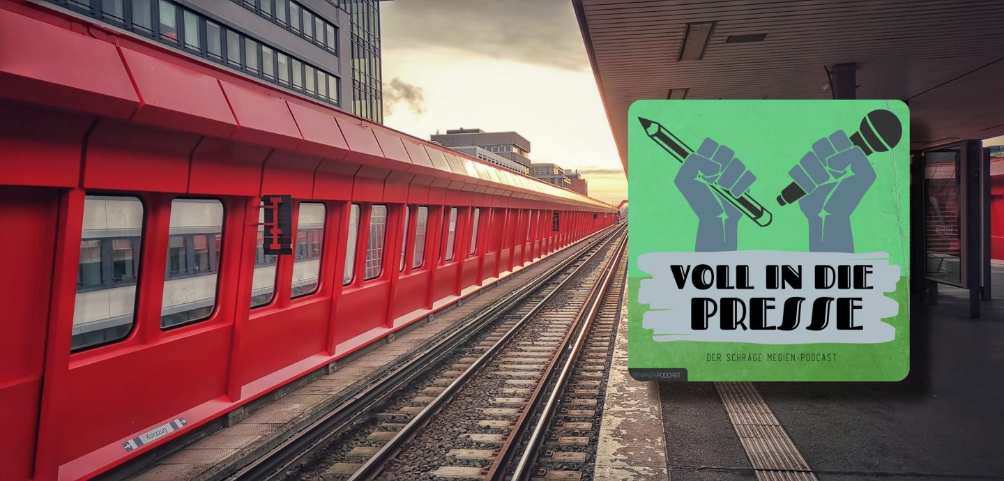 Podcast Cover Voll in die Presse Episode 47 Staffel 3