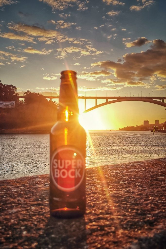 Ein Superbock im Original-Ambiente (Porto)