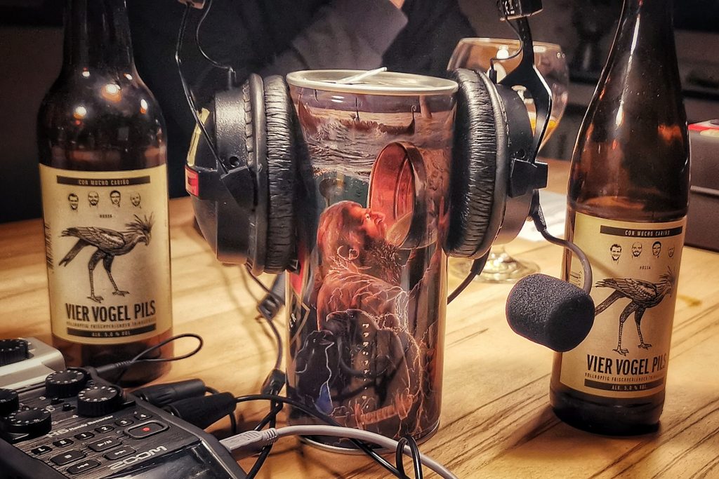 Podcast Bier und Medien - Voll in die Presse