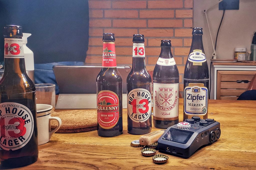 Podcast Bier und Medien - Voll in die Presse