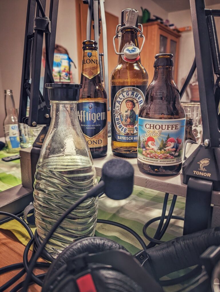 Podcast Bier, Wasser und Medien - Voll in die Presse